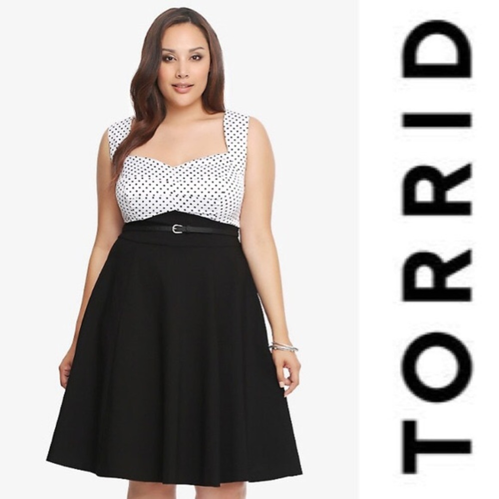Torrid retro rockabilly dress, NWT, Size 18